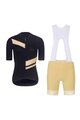 RIVANELLE BY HOLOKOLO Kurzarm Radtrikot und Shorts - GLAMOR - Schwarz/Beige