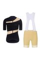 RIVANELLE BY HOLOKOLO Kurzarm Radtrikot und Shorts - GLAMOR - Beige/Schwarz