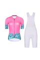 RIVANELLE BY HOLOKOLO Kurzarm Radtrikot und Shorts - MEDUSA - Türkis