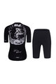 RIVANELLE BY HOLOKOLO Kurzarm Radtrikot und Shorts - MOONLIGHT - Weiß/Schwarz