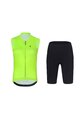RIVANELLE BY HOLOKOLO Kurzarm Radtrikot und Shorts - PURE - Schwarz/Gelb