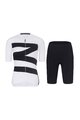 RIVANELLE BY HOLOKOLO Kurzarm Radtrikot und Shorts - MISSVELOAIRE - Schwarz/Weiß