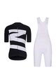 RIVANELLE BY HOLOKOLO Kurzarm Radtrikot und Shorts - MISSVELOAIRE - Schwarz/Weiß