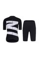 RIVANELLE BY HOLOKOLO Kurzarm Radtrikot und Shorts - MISSVELOAIRE - Weiß/Schwarz