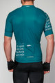 HOLOKOLO Kurzarm Radtrikot und Shorts - SHAMROCK - Blau/Schwarz