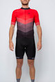 HOLOKOLO Kurzarm Radtrikot und Shorts - NEW NEUTRAL - Schwarz/Rot