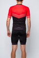 HOLOKOLO Kurzarm Radtrikot und Shorts - NEW NEUTRAL - Schwarz/Rot