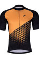 HOLOKOLO Kurzarm Radtrikot und Shorts - DUSK - Schwarz/Orange