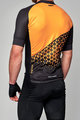 HOLOKOLO Kurzarm Radtrikot und Shorts - DUSK - Schwarz/Orange