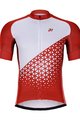 HOLOKOLO Kurzarm Radtrikot und Shorts - DUSK - Rot/Schwarz/Weiß