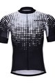 HOLOKOLO Kurzarm Radtrikot und Shorts - FROSTED - Schwarz/Weiß