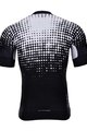 HOLOKOLO Kurzarm Radtrikot und Shorts - FROSTED - Schwarz/Weiß