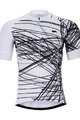 HOLOKOLO Kurzarm Fahrradtrikot - CLASH - Schwarz/Weiß