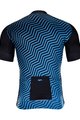 HOLOKOLO Kurzarm Radtrikot und Shorts - DAYBREAK - Blau/Schwarz