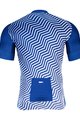 HOLOKOLO Kurzarm Radtrikot und Shorts - DAYBREAK - Weiß/Blau/Schwarz