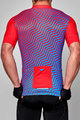 HOLOKOLO Kurzarm Radtrikot und Shorts - DAYBREAK - Schwarz/Blau/Rot