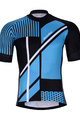 HOLOKOLO Kurzarm Radtrikot und Shorts - TRACE - Blau/Schwarz