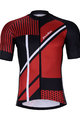 HOLOKOLO Kurzarm Radtrikot und Shorts - TRACE - Schwarz/Rot