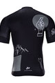 HOLOKOLO Kurzarm Radtrikot und Shorts - BLACK OUT - Schwarz