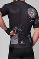 HOLOKOLO Kurzarm Radtrikot und Shorts - BLACK OUT - Schwarz