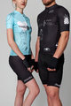 HOLOKOLO Kurzarm Radtrikot und Shorts - BLACK OUT - Schwarz