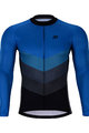 HOLOKOLO Langarm Fahrradtrikot für den Sommer - NEW NEUTRAL SUMMER - Blau/Schwarz