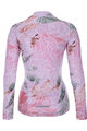 HOLOKOLO Langarm Radtrikot und Hose - BLOSSOM LADY SMR - Schwarz/Rosa