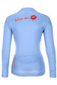 HOLOKOLO Langarm Radtrikot und Hose - CASSIS LADY SMR - Schwarz/Hellblau