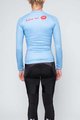 HOLOKOLO Langarm Radtrikot und Hose - CASSIS LADY SMR - Schwarz/Hellblau