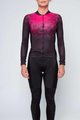 HOLOKOLO Langarm Radtrikot und Hose - FROSTED LADY SMR - Schwarz/Rosa