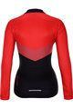 HOLOKOLO Langarm Radtrikot und Hose - NEW NEUTRAL LADY SMR - Rot/Schwarz