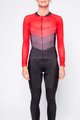 HOLOKOLO Langarm Radtrikot und Hose - NEW NEUTRAL LADY SMR - Rot/Schwarz