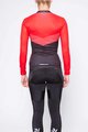 HOLOKOLO Langarm Radtrikot und Hose - NEW NEUTRAL LADY SMR - Rot/Schwarz