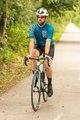 HOLOKOLO Kurzarm Radtrikot und Shorts - SHAMROCK - Blau/Schwarz