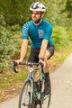 HOLOKOLO Kurzarm Radtrikot und Shorts - SHAMROCK - Blau/Schwarz