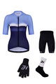 HOLOKOLO Fahrrad-Multipack - SPORTY LADY - Schwarz/Hellblau/Weiß/Blau