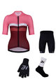 HOLOKOLO Fahrrad-Multipack - SPORTY LADY - Weiß/Rosa/bordeaux/Schwarz