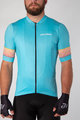 HOLOKOLO Kurzarm Fahrradtrikot - RAINBOW - Hellblau