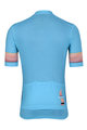 HOLOKOLO Kurzarm Radtrikot und Shorts - RAINBOW - Hellblau/Schwarz