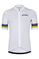 HOLOKOLO Kurzarm Fahrradtrikot - RAINBOW - Weiß