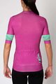 HOLOKOLO Kurzarm Fahrradtrikot - RAINBOW LADY - Rosa