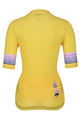 HOLOKOLO Kurzarm Radtrikot und Shorts - RAINBOW LADY - Gelb/Schwarz