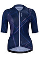 HOLOKOLO Kurzarm Fahrradtrikot - SPARKLE LADY - Blau