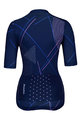 HOLOKOLO Kurzarm Fahrradtrikot - SPARKLE LADY - Blau