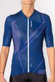 HOLOKOLO Kurzarm Fahrradtrikot - SPARKLE LADY - Blau