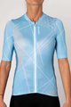 HOLOKOLO Kurzarm Fahrradtrikot - SPARKLE LADY - Hellblau