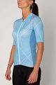 HOLOKOLO Kurzarm Fahrradtrikot - SPARKLE LADY - Hellblau