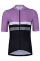 HOLOKOLO Kurzarm Fahrradtrikot - SPORTY - Schwarz/Rosa