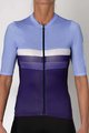 HOLOKOLO Kurzarm Fahrradtrikot - SPORTY LADY - Blau/Hellblau