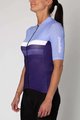 HOLOKOLO Kurzarm Fahrradtrikot - SPORTY LADY - Blau/Hellblau